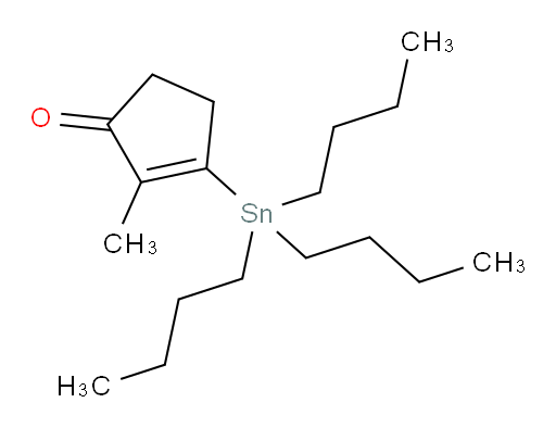 2-methyl-3-(tributylstannyl)cyclopent-2-enone