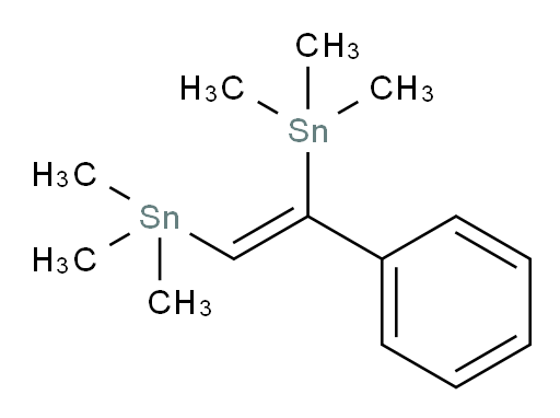 (Z)-(1-苯基乙烯-1,2-二基)双(三甲基锡烷)