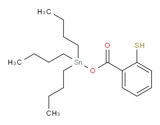 tributylstannyl 2-mercaptobenzoate