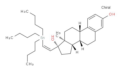 (8S,9S,13S,14S,17R)-13-methyl-17-((Z)-2-(tributylstannyl)vinyl)-7,8,9,11,12,13,14,15,16,17-decahydro-6H-cyclopenta[a]phenanthrene-3,17-diol