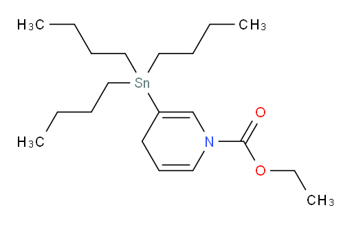 ethyl 3-(tributylstannyl)pyridine-1(4H)-carboxylate