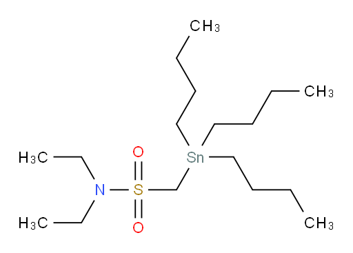 N,N-diethyl-1-(tributylstannyl)methanesulfonamide