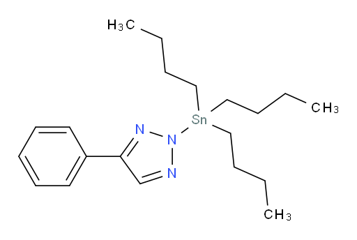 4-phenyl-2-(tributylstannyl)-2H-1,2,3-triazole
