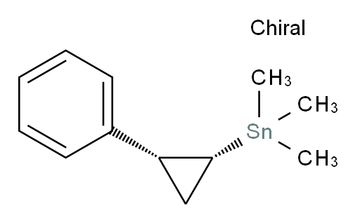三甲基((1R,2R)-2-苯基环丙基)锡烷