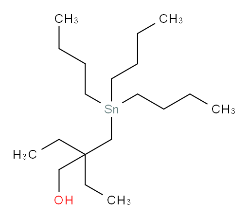 2-ethyl-2-((tributylstannyl)methyl)butan-1-ol