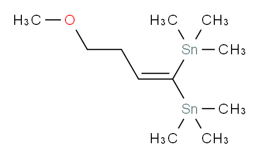 (4-methoxybut-1-ene-1,1-diyl)bis(trimethylstannane)