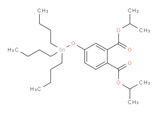diisopropyl 4-((tributylstannyl)oxy)phthalate