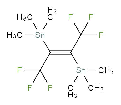 (E)-(perfluorobut-2-ene-2,3-diyl)bis(trimethylstannane)