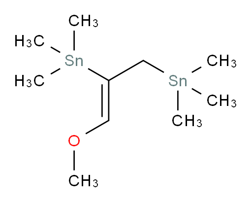 (Z)-(3-methoxyprop-2-ene-1,2-diyl)bis(trimethylstannane)