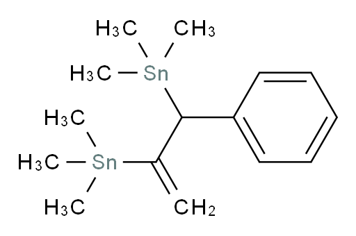 (1-phenylprop-2-ene-1,2-diyl)bis(trimethylstannane)