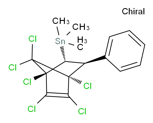 ((1S,2R,3S,4R)-1,4,5,6,7,7-hexachloro-3-phenylbicyclo[2.2.1]hept-5-en-2-yl)trimethylstannane