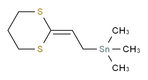 (2-(1,3-dithian-2-ylidene)ethyl)trimethylstannane