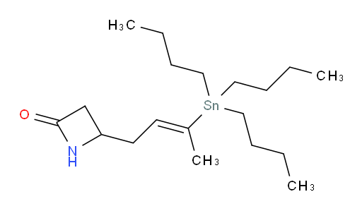 (E)-4-(3-(tributylstannyl)but-2-en-1-yl)azetidin-2-one