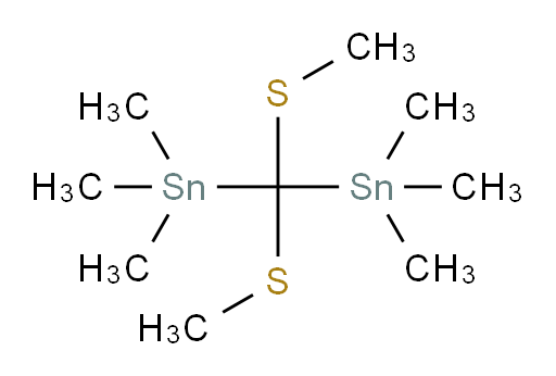 bis(methylthio)bis(trimethylstannyl)methane