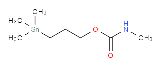 3-(trimethylstannyl)propyl methylcarbamate