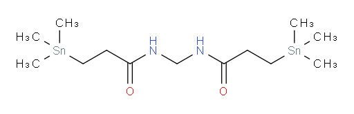 N,N'-methylenebis(3-(trimethylstannyl)propanamide)