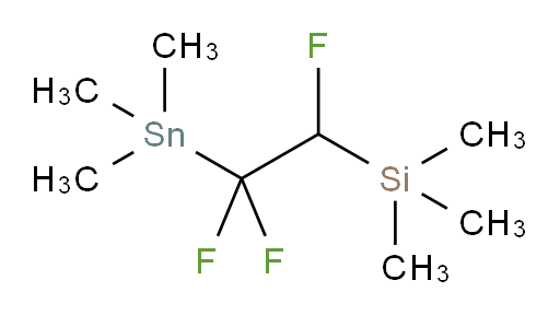 trimethyl(1,2,2-trifluoro-2-(trimethylstannyl)ethyl)silane