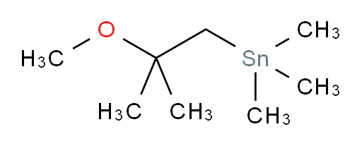 (2-methoxy-2-methylpropyl)trimethylstannane