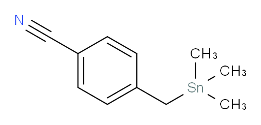 4-((trimethylstannyl)methyl)benzonitrile
