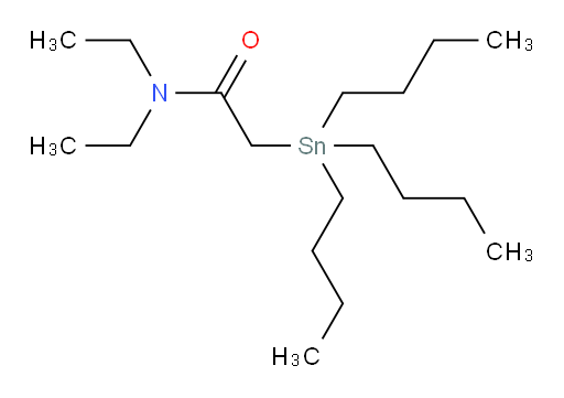 N,N-diethyl-2-(tributylstannyl)acetamide