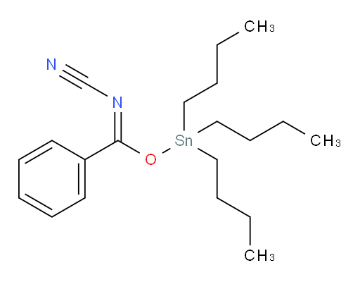 (E)-tributylstannyl N-cyanobenzimidate