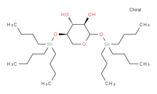 (3R,4R,5R)-2,5-bis((tributylstannyl)oxy)tetrahydro-2H-pyran-3,4-diol