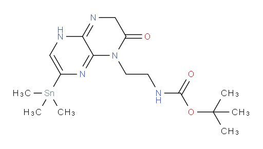 tert-butyl (2-(2-oxo-7-(trimethylstannyl)-2,3-dihydropyrazino[2,3-b]pyrazin-1(5H)-yl)ethyl)carbamate