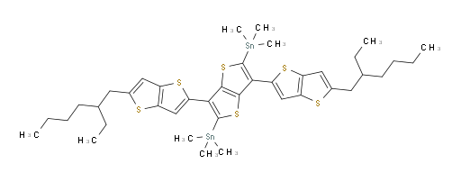(5,5''-bis(2-ethylhexyl)-[2,3':6',2''-terthieno[3,2-b]thiophene]-2',5'-diyl)bis(trimethylstannane)