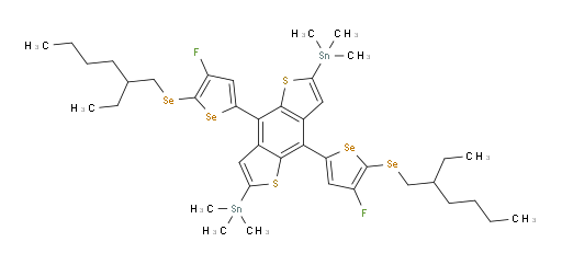 (4,8-bis(5-((2-ethylhexyl)selanyl)-4-fluoroselenophen-2-yl)benzo[1,2-b:4,5-b']dithiophene-2,6-diyl)bis(trimethylstannane)