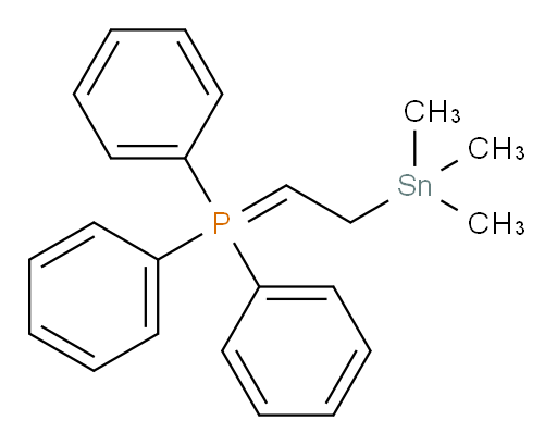triphenyl(2-(trimethylstannyl)ethylidene)phosphorane