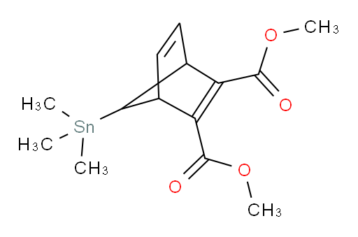 dimethyl 7-(trimethylstannyl)bicyclo[2.2.1]hepta-2,5-diene-2,3-dicarboxylate