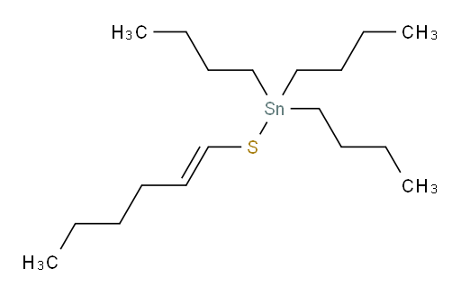 (E)-tributyl(hex-1-en-1-ylthio)stannane