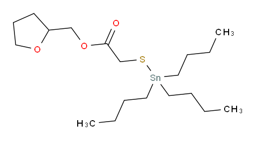 (tetrahydrofuran-2-yl)methyl 2-((tributylstannyl)thio)acetate