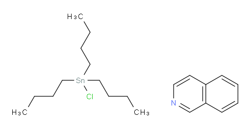 isoquinoline compound with tributylchlorostannane (1:1)