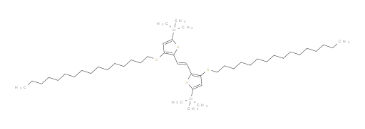 (E)-1,2-bis(3-(hexadecylthio)-5-(trimethylstannyl)thiophen-2-yl)ethene