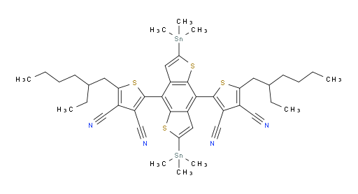 5,5'-(2,6-bis(trimethylstannyl)benzo[1,2-b:4,5-b']dithiophene-4,8-diyl)bis(2-(2-ethylhexyl)thiophene-3,4-dicarbonitrile)