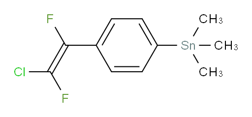 (Z)-(4-(2-chloro-1,2-difluorovinyl)phenyl)trimethylstannane
