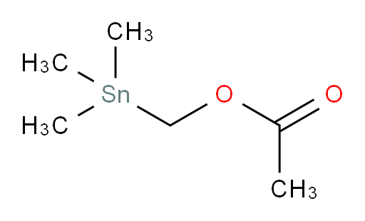 (trimethylstannyl)methyl acetate