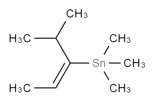 (E)-trimethyl(4-methylpent-2-en-3-yl)stannane