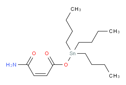 (Z)-tributylstannyl 4-amino-4-oxobut-2-enoate