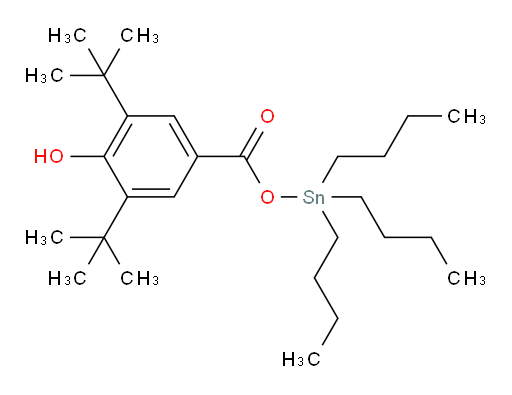 三丁基锡基 3,5-双-叔丁基-4-羟基苯甲酸酯