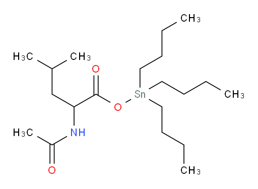 tributylstannyl 2-acetamido-4-methylpentanoate