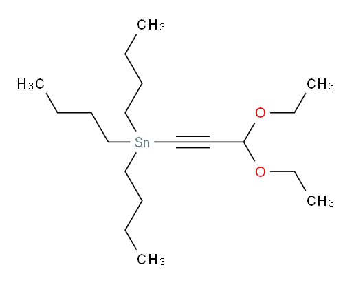 tributyl(3,3-diethoxyprop-1-yn-1-yl)stannane