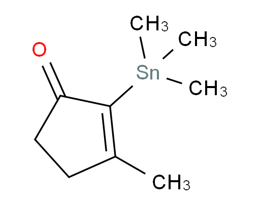 3-甲基-2-(三甲基锡基)环戊-2-烯酮