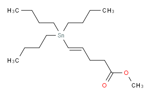 (E)-甲基 5-(三丁基锡基)戊-4-烯酸酯