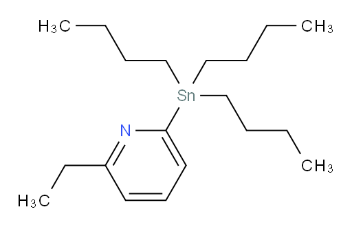 2-乙基-6-(三丁基锡基)吡啶
