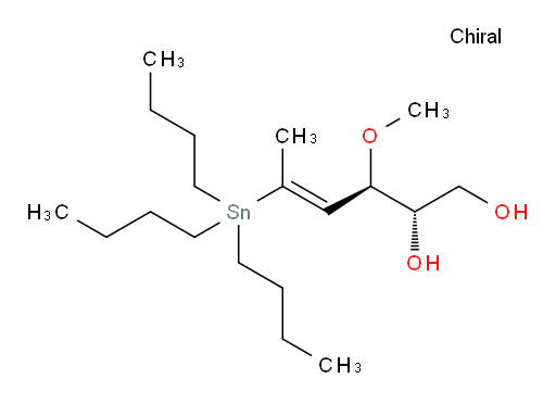 (2S,3R,E)-3-methoxy-5-(tributylstannyl)hex-4-ene-1,2-diol