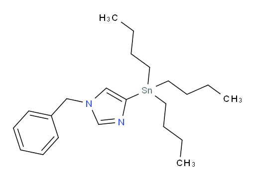 1-benzyl-4-(tributylstannyl)-1H-imidazole