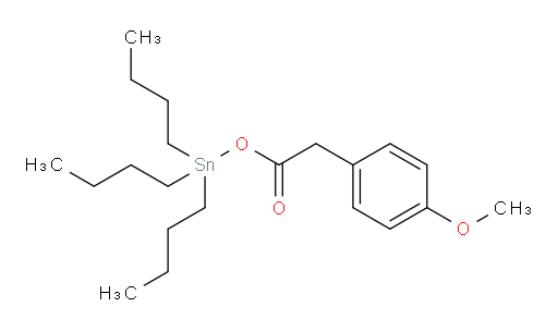 tributylstannyl 2-(4-methoxyphenyl)acetate