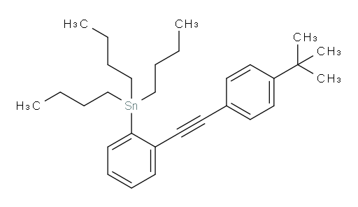 tributyl(2-((4-(tert-butyl)phenyl)ethynyl)phenyl)stannane